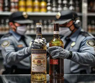 falsificação de bebidas alcoólicas