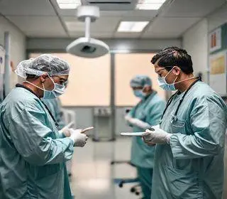 interrupção de análises clínicas