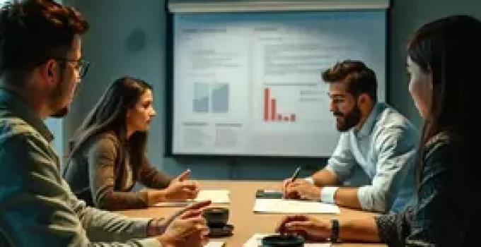 reunião sobre demandas internas