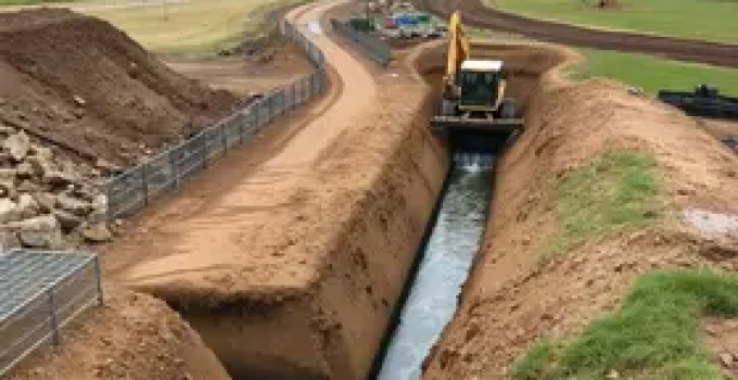 obras de drenagem