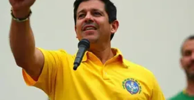 Marçal na campanha de Flávio Bolsonaro