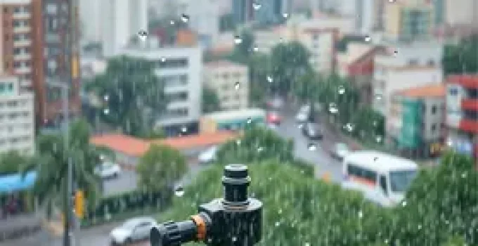 redução da pressão da água