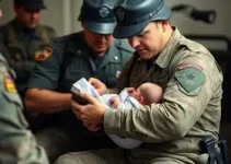 policiais militares socorrem recém-nascido de sete dias
