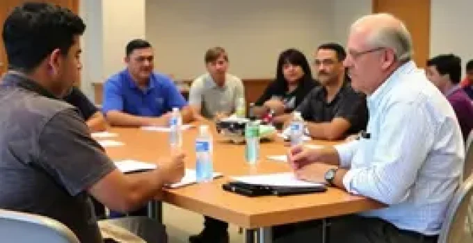 reunião com Osvaldo Ramos